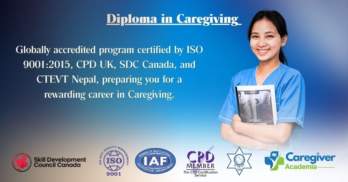 Diploma in Caregiving course at Caregiver Academia